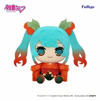 Hatsune Miku - Flower Fairy Winter Cherry - Kyurumaru Big Plush - Furyu (29 cm) (2)