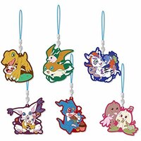 Digimon Series Rubber strap - Rabasuto Collection - 6 pieces - 1