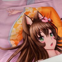 Figu-chan - Sexy Sleepover - Dakimakura Kissenbezug - 150 x 50 cm - 1