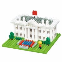 The White House - Nanoblock Sights to See Series - NBH-144 - 1