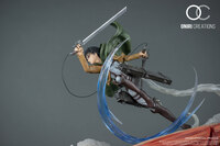 Levi vs. Female Titan – Attack on Titan Resin Diorama (Oniri Créations) - 3