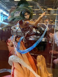 Levi vs. Female Titan – Attack on Titan Resin Diorama (Oniri Créations) - 17