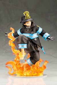 Shinra Kusakabe - Glow in the Dark Bonus Edition - Fire Force - ARTFX J - Kotobukiya - Neuauflage - 9