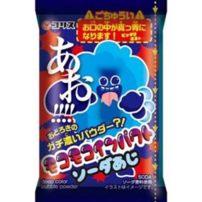 Moco-Moco Bubble Impact Soda Flavour (Colour your Tongue Blue) - Coris - 4 g - Profil