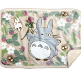  Totoro - Mein Nachbar Totoro - Decke (Fluffy Plaid Totoro Strawberry) (70 x 100 cm) - Marushin