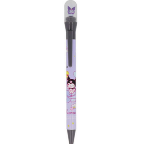 Kuromi - Sanrio - Ballpoint Pen (Rotating Mascot) - Profil