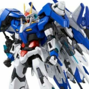 00 XN Raiser - Mobile Suit Gundam 00V - MG 1/100 - Modelkit - Bandai Spirits - Profil