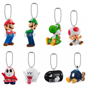 Zufällige Auswahl - Super Mario - Anhäger (Mascot Charm Collection) - Candy Toys - Bandai - Profil