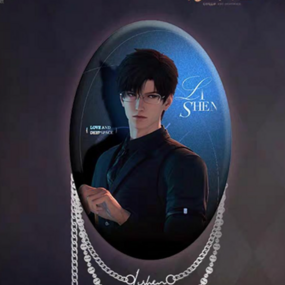 Zayne / Li Shen - Love and Deepspace Metal Chain Badge - Papergames - Profil
