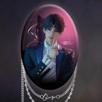 Rafayel / Qi Yu - Love and Deepspace Metal Chain Badge - Papergames