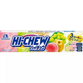 Hi-CHEW - Japanische Kaubonbon -  Mixed Flavors Gummies - Morinaga - 46 g - Profil