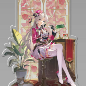 Carlotta - Wuthering Waves - Velvet Flux Series Acrylic Stand / Acrylaufsteller - Profil