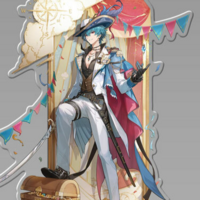 Brant - Wuthering Waves - Velvet Flux Series Acrylic Stand / Acrylaufsteller