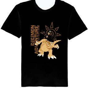 Digimon T-Shirt - Tai Yagami and Greymon - Size S - Profil
