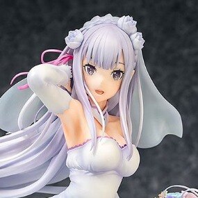 Emilia - Wedding Version 1/7 Scale Figure (Phat Company, Re-Release) - Profil
