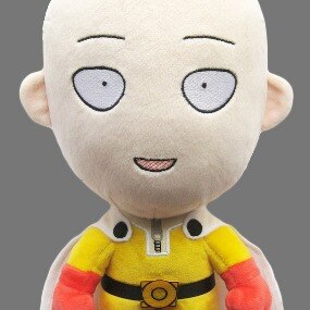 Saitama Fröhlich - One Punch Man - Plüschtier  - Profil
