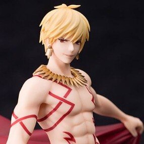 Figurine Gilgamesh Archer – Myethos – Fate/Grand Order – 1/8 PVC Statue - Profil