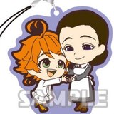 Emma und Isabella - The promised Neverland Gummianhänger Duo