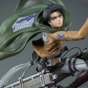 Levi vs. Female Titan – Attack on Titan Resin Diorama (Oniri Créations) - Profil