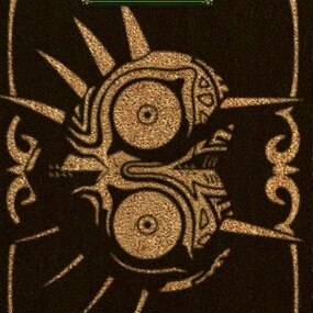 Majora's Mask - Legend of Zelda Fußmatte - Pyramid - Profil