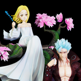 Ban et Elaine - Seven Deadly Sins - Diorama Résine - Kitsune Statue