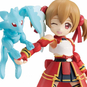 Silica & Pina - Sword Art Online - Desktop Army Actionfigur - Megahouse - Neuauflage - Profil