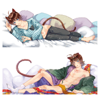 Figu-kun - Mini Dakimakura 80x35 cm - Motive 05