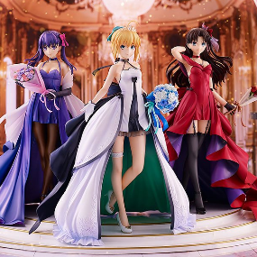 Saber, Rin Tohsaka und Sakura Matou - 15th Celebration Dress Ver. - Fate/Stay Night - Good Smile Company - Profil