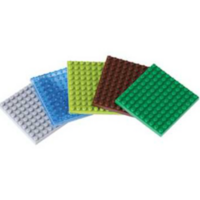 NB-024 Accessory Plate Set - NANOBLOCK (10 x 10)