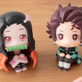 Tanjiro and Nezuko Kamado Limited Set - Demon Slayer Look Up - Megahouse - Profil