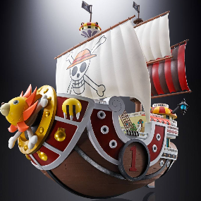 Thousand Sunny - Chogokin (Bandai Spirits) Neuauflage – One Piece Diecast Modell - Profil