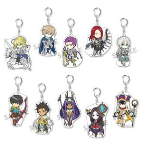 Complete Set - Fate/Grand Order Pikuriru!  Assortment Vol. 6 - Acrylic Keychain  - Profil