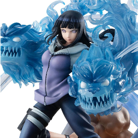 Hinata Hyuga - Ver. 3 - Naruto Gals DX PVC Statue (Megahouse, Neuauflage) - Profil