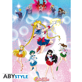 "Moonlight power" - Sailor Moon Poster (91.5 x 61 cm) - AbyStyle - Profil