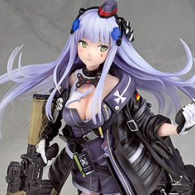 416 MOD3 (HK416) - Heavy Damage - Girls' Frontline - Phat! Figurine PVC 1/7 - Profil