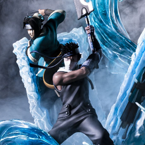 Zabuza Momochi et Haku - Tsume HQS – Statue Édition Limitée Naruto - Profil