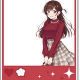 Chizuru Mizuhara - Rent-A-Girlfriend SNS Style Acrylanhänger - sign