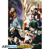 MY HERO ACADEMIA - Heroes VS. Villains - Poster (91.5x61) - Abystyle