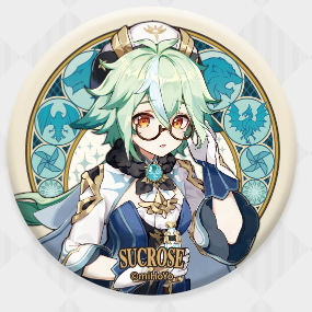 Sucrose - Genshin Impact - Mondstadt Series Chara Can Badge - Profil
