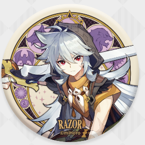 Razor - Genshin Impact - Mondstadt Series Chara Can Badge - Profil