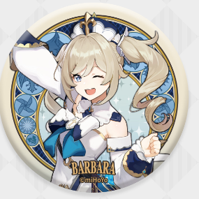 Barbara - Genshin Impact - Mondstadt Series Chara Can Badge - Profil