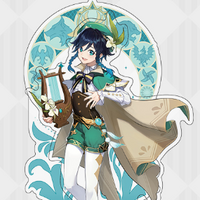 Venti - Genshin Impact - Mondstadt Series Chara Acrylic Stand / Acrylaufsteller