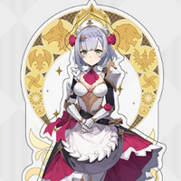 Noelle - Genshin Impact - Mondstadt Series Chara Acrylic Stand / Acrylaufsteller