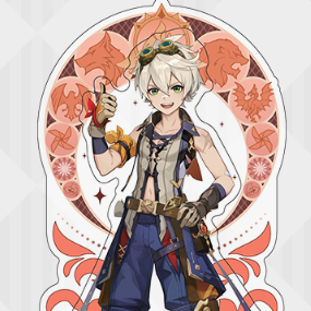 Bennett - Genshin Impact - Mondstadt Series Chara Acrylic Stand / Acrylaufsteller - Profil