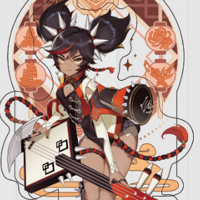 Xinyan - Genshin Impact - Liyue Harbor Series Chara Acrylic Stand - Profil