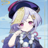 Qiqi (Colotta Charm) - Genshin Impact - Acryl Anhänger - miHoYo