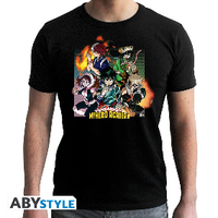 "Gruppe" - Men's T-Shirt - M - My Hero Academia - AbyStyle