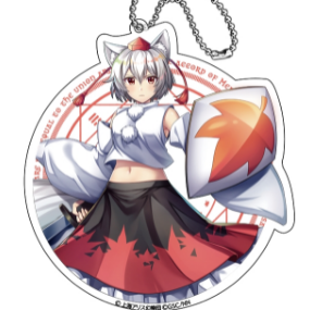 Momiji Inubashiri - Touhou Lost Word - großer Acyl-Schlüsselanhänger - Y Line - Profil