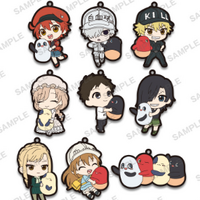 Zufällige Auswahl - Cells at Work - Gummi-Anhänger (Mugyutto) - Bushiroad Creative