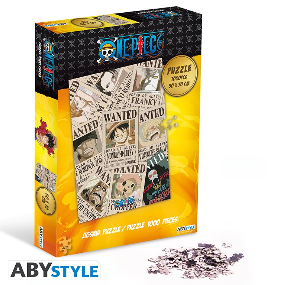 1000 Teile Puzzle - One Piece - Wanted - Profil